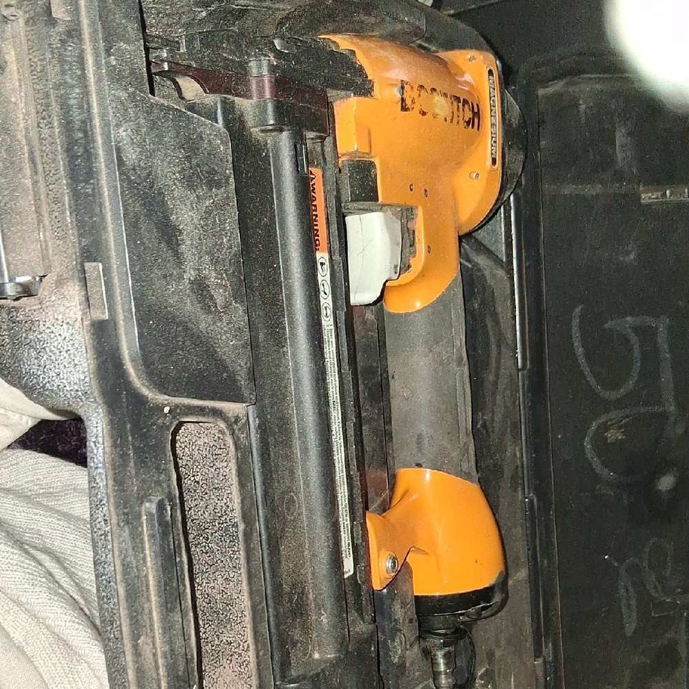 DEWALT Heavy-Duty Orange Nail Gun